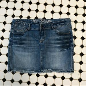 ⭐️EXPRESS denim mini skirt size 12 Like new!⭐️